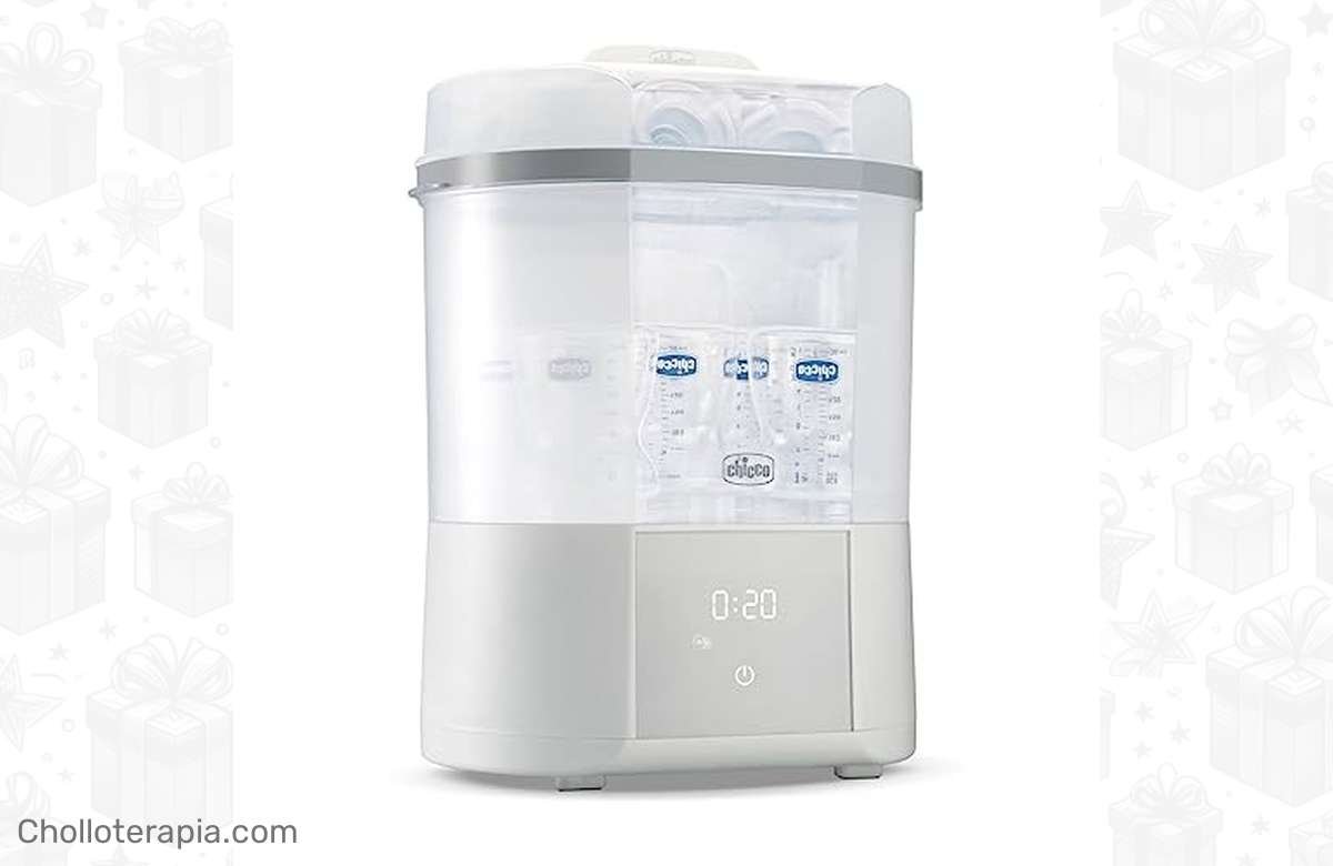 ¡Oferta exclusiva: Chicco Esterilizador Eléctrico All in One con descuento! ¡Llegó la hora de cuidar a tu bebé como se merece!