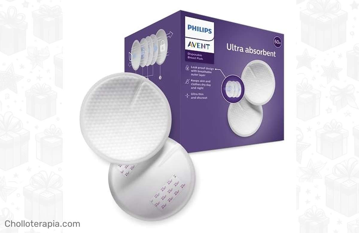 ¡Oferta exclusiva! ¡60 discos absorbentes Philips Avent para mamás imparables!