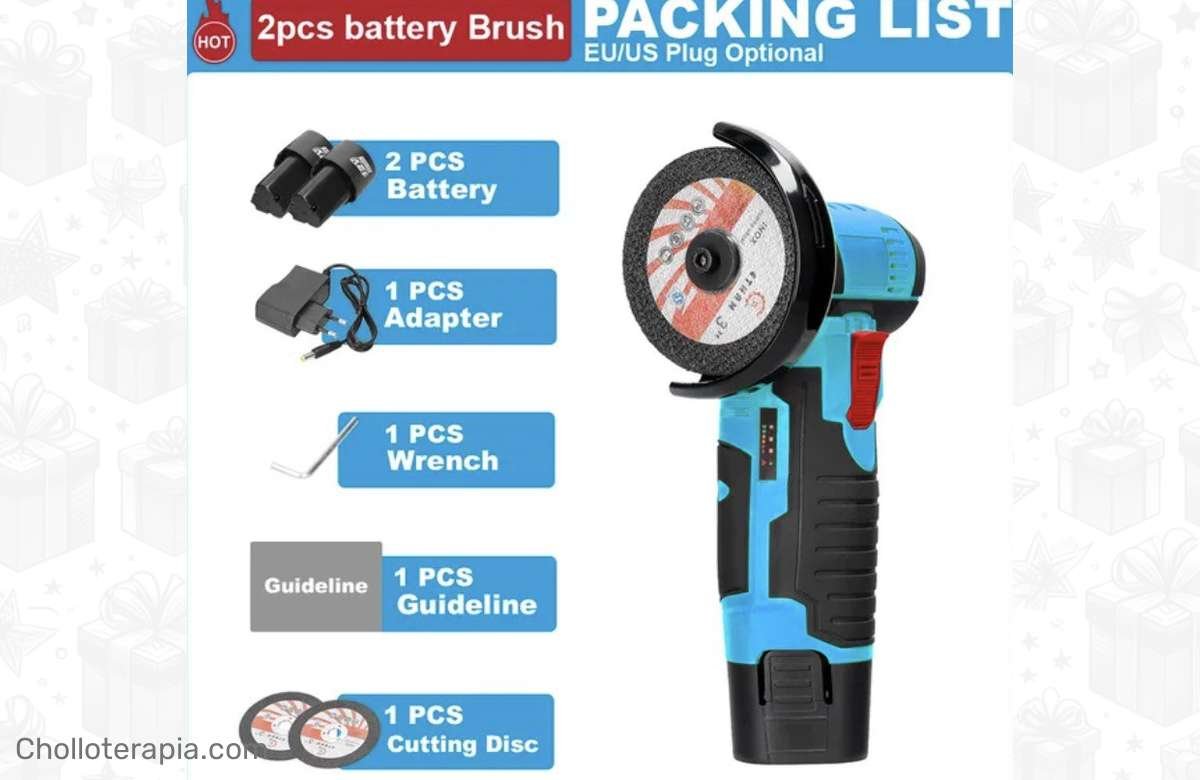 ¡Oferta única! Amoladora angular sin escobillas a precio de locura. ¡Corre antes de que se agote!