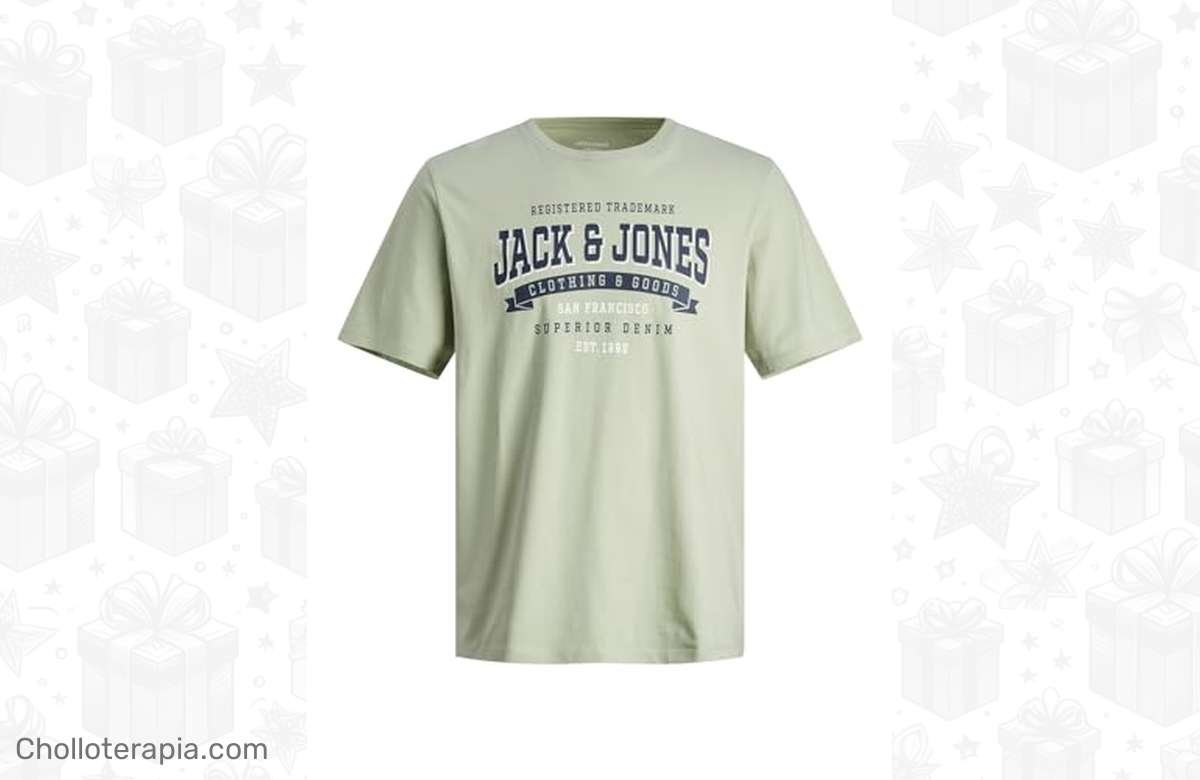 ¡Oferta única! Camiseta Hombre Jack & Jones a precio insuperable