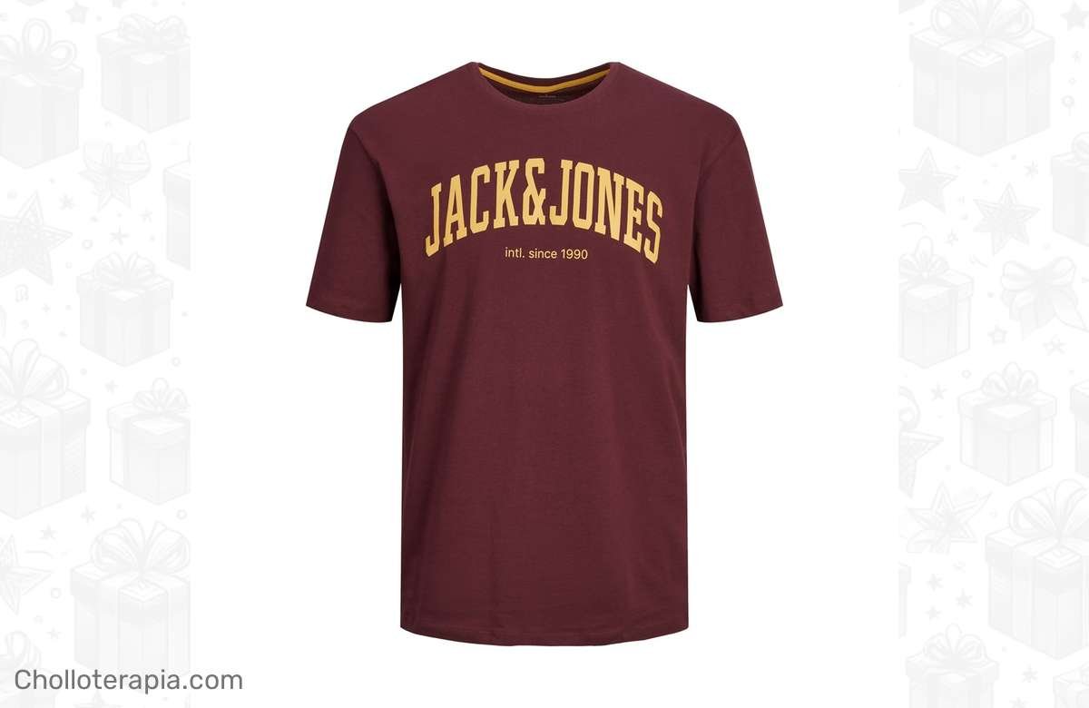¡Oferta única! Camiseta Jack & Jones con ajuste regular para hombres a precio irresistible. ¡No te lo pierdas!