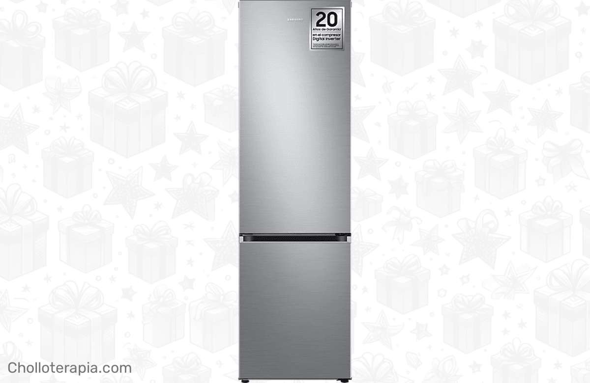 ¡Oferta única! Frigorífico combi Samsung Smart con WiFi: No Frost, 203 cm de altura y 390l de capacidad. ¡Consigue el tuyo ahora!