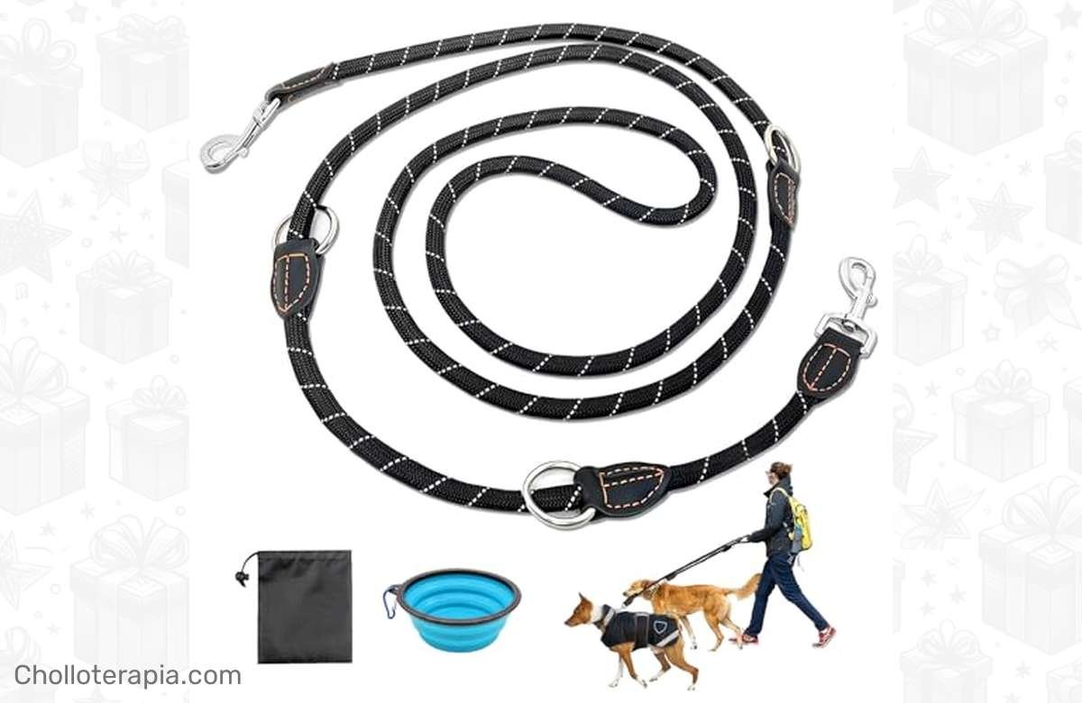 ¡Oferta única! ¡Correa ajustable para perro 3m a precio de regalo! ¡No te quedes sin la tuya!