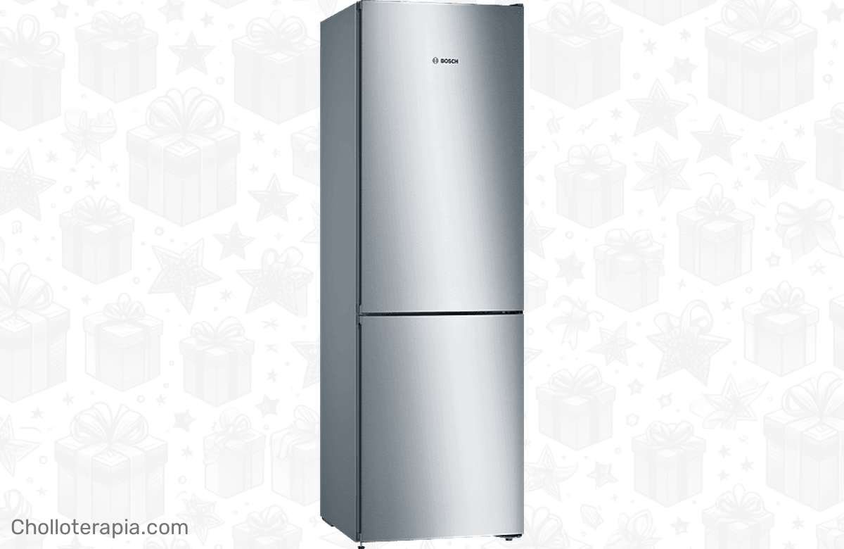 ¡Ofertón! Frigorífico combi Bosch 326L con cajón VitaFresh ¡Te lo mereces!