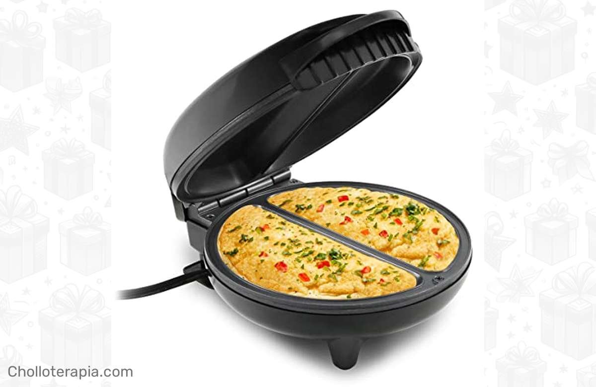 ¡Prepara desayunos de lujo sin esfuerzo con la máquina para tortillas Elite Gourmet EOM205!