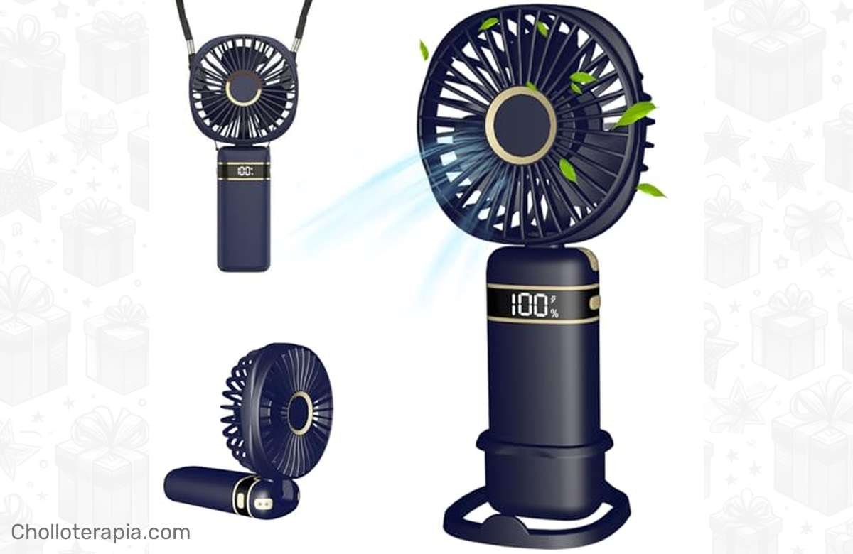¡Refresca tu verano con el ventilador portátil USB de Jzbulo! ¡Oferta irresistible! ¡Aprovecha ya!