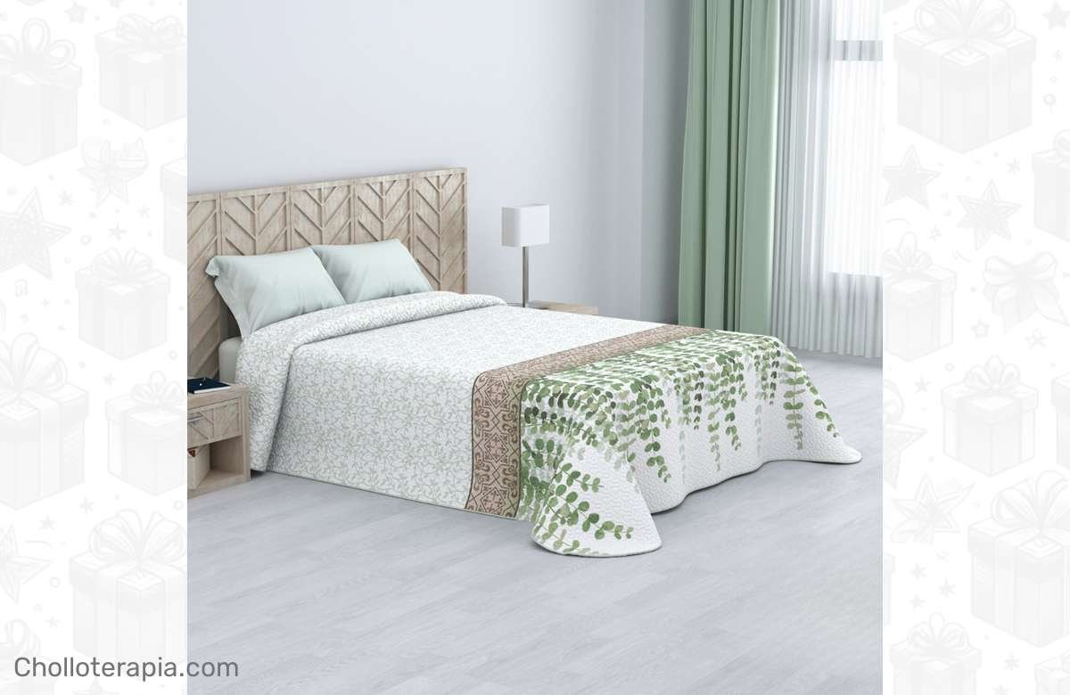 ¡Renueva tu cama con esta colcha estampada para verano! ¡Ligera, fresca y con estilo!