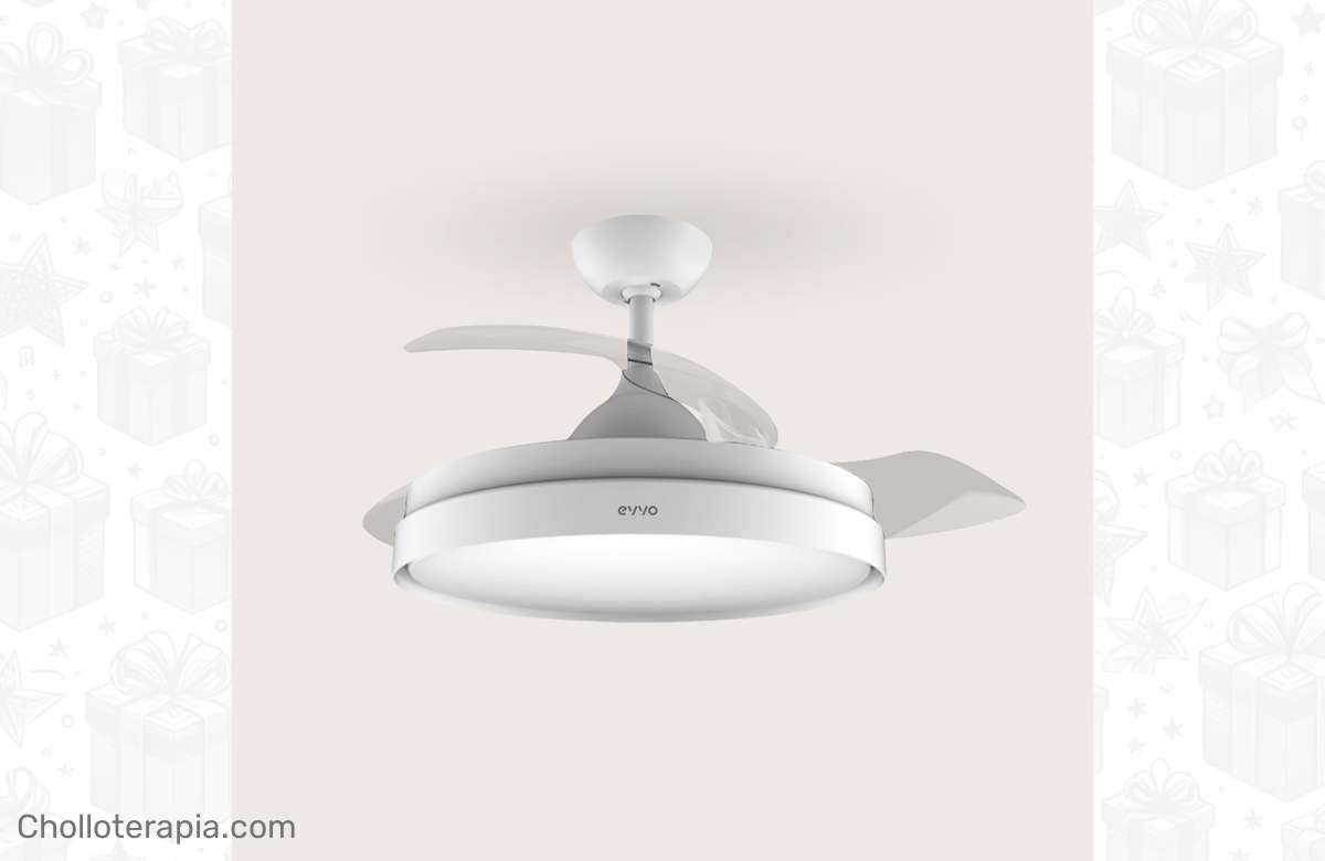 ¡Renueva tu hogar con el ventilador EVVO V450 Invisible White! ¡No dejes escapar esta oportunidad única!