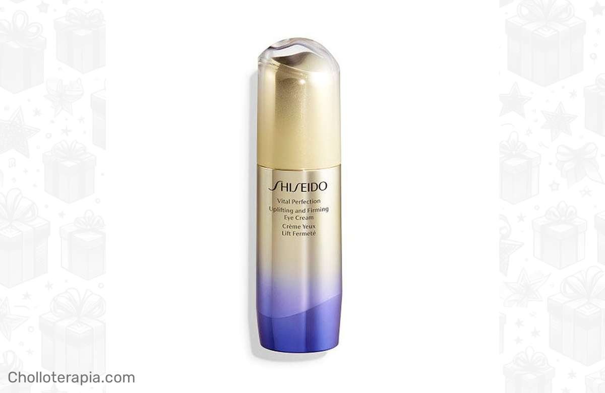 ¡Renueva tu mirada con el descuento de Shiseido Vital Perfection Uplifting And Firming Eye Cream!