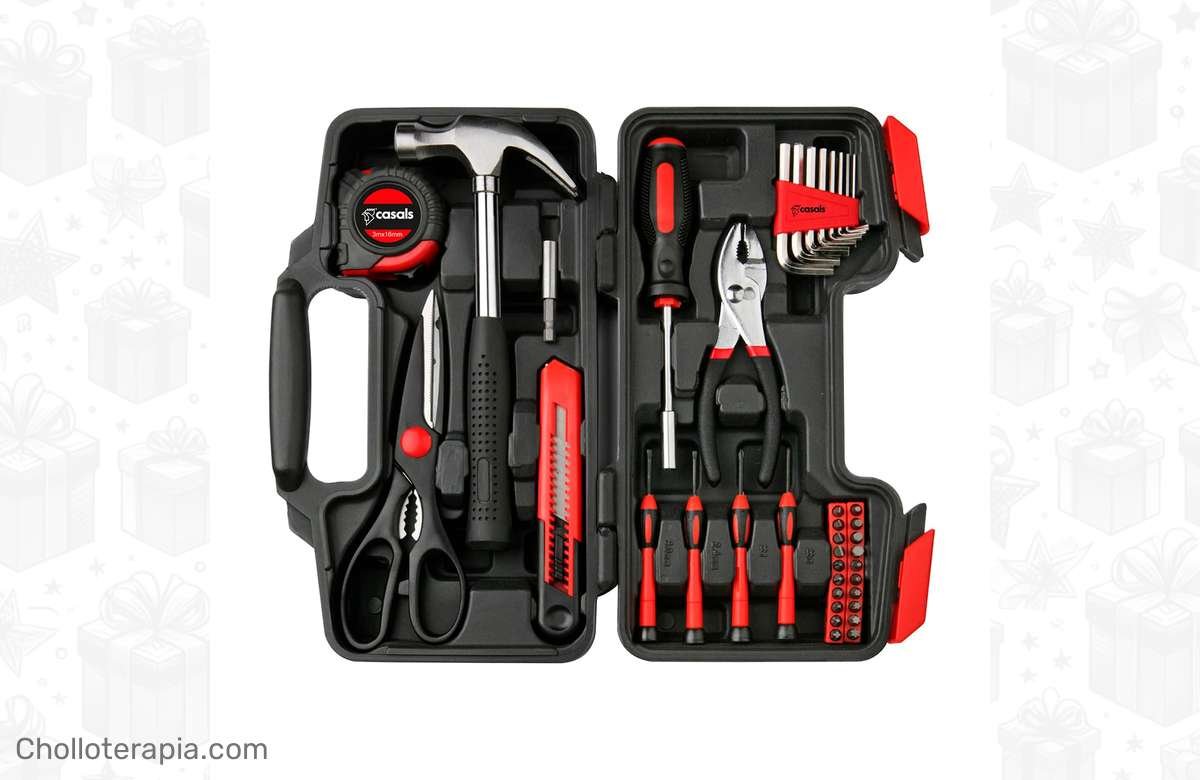 ¡Repara como un pro con la caja de herramientas Casals HH39 en oferta!