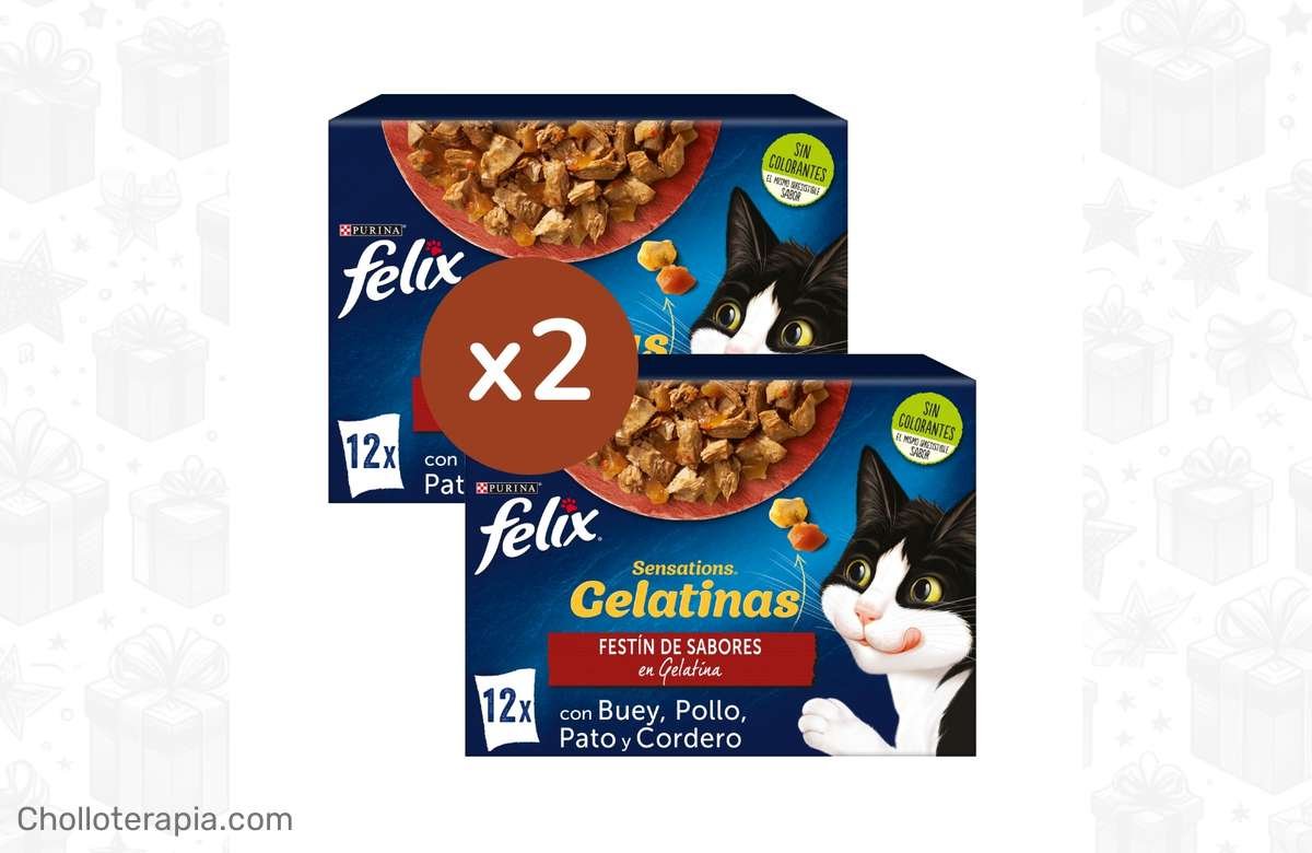 ¡Sabor en oferta! FELIX Sensations Gelatina 24x85g, ¡Chollo con sabores a tope!