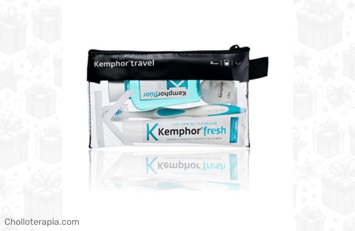 ¡Sonríe en tus viajes con el neceser bucal Kemphor Travel a precio de regalo!