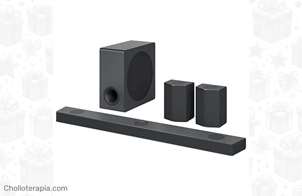 ¡Sumérgete en una experiencia sonora inigualable con la barra de sonido LG S95QR! ¡810W de potencia, altavoces Atmos verticales y sonido Dolby Atmos te llevarán a otra dimensión auditiva! ¡Aprovecha esta oferta exclusiva ahora!