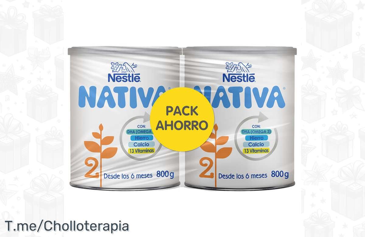 Ahorra con el súper descuento en Nestlé Nativa 2 Leche para bebés ¡Compra ya!