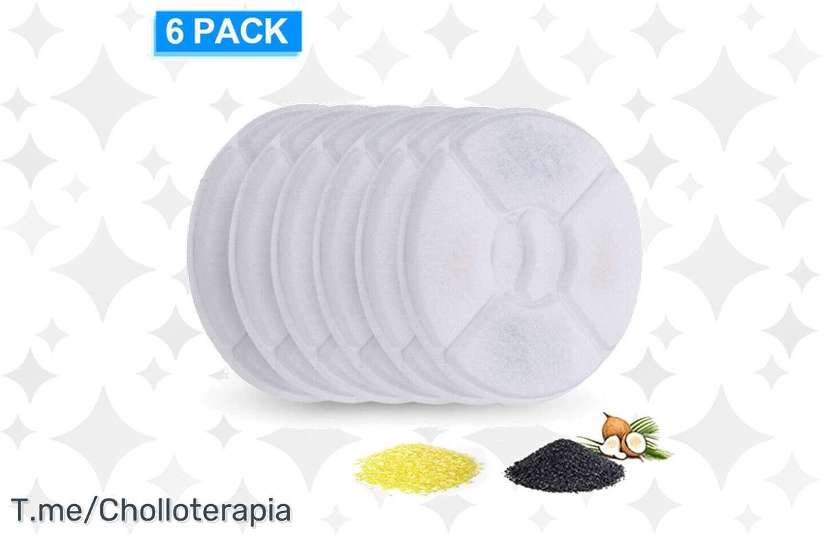 Ahorra espacio con este dispensador de agua potable para gatos con filtros especiales. ¡Date prisa, unidades limitadas!