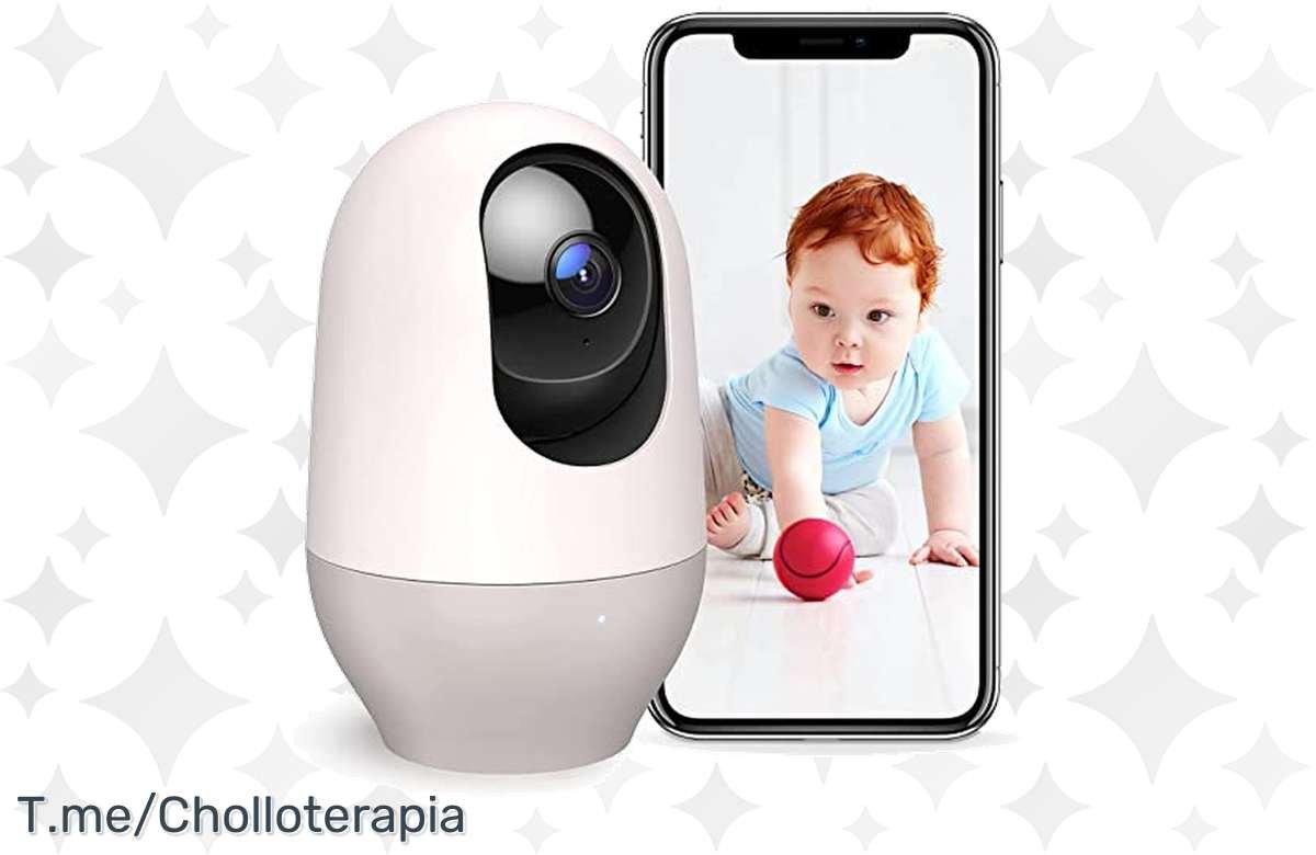 Asegura tu hogar con la Nooie Cámara WiFi: ¡Descuento increíble!