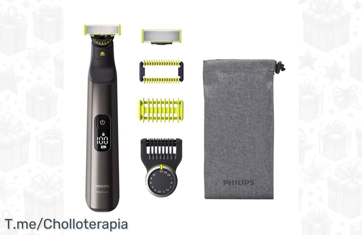 Consigue la afeitadora 360° con 14 longitudes y presume de un estilo impecable. ¡No te quedes sin la tuya!