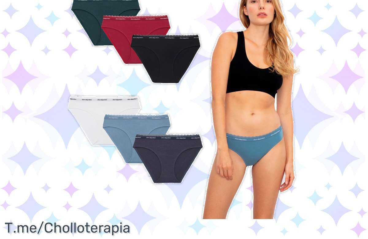 Consigue las Braguitas DON ALGODON que siempre has soñado ¡Aprovecha ahora!
