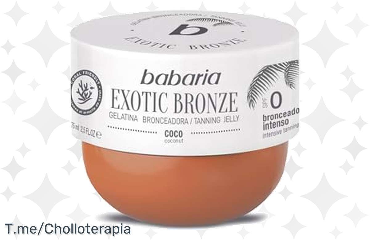 Consigue un bronceado perfecto con Babaria Exotic Bronze