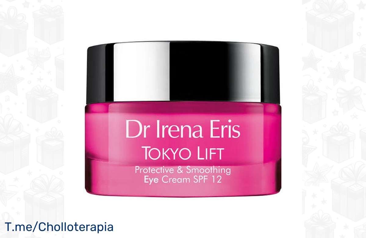 Consigue una mirada radiante con esta crema reafirmante y protectora.