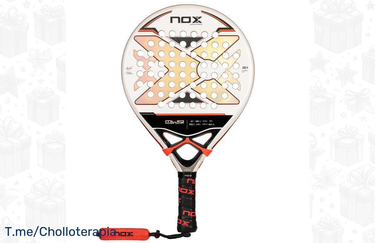 Consigue ya tu pala de pádel Nox ML10 Pro Cup 3K Luxury 2024 ¡Aprovecha ahora!