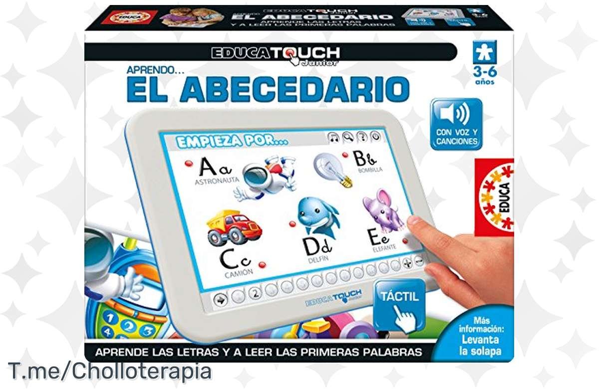 Descubre el abecedario con Educa – Touch Junior y potencia el aprendizaje de tus hijos. ¡No esperes más!