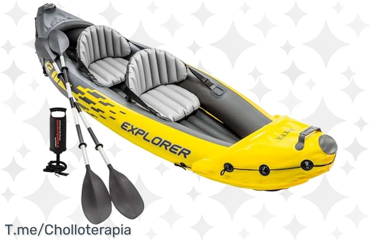 Descubre el kayak hinchable Explorer K2 y disfruta al máximo con tu pareja