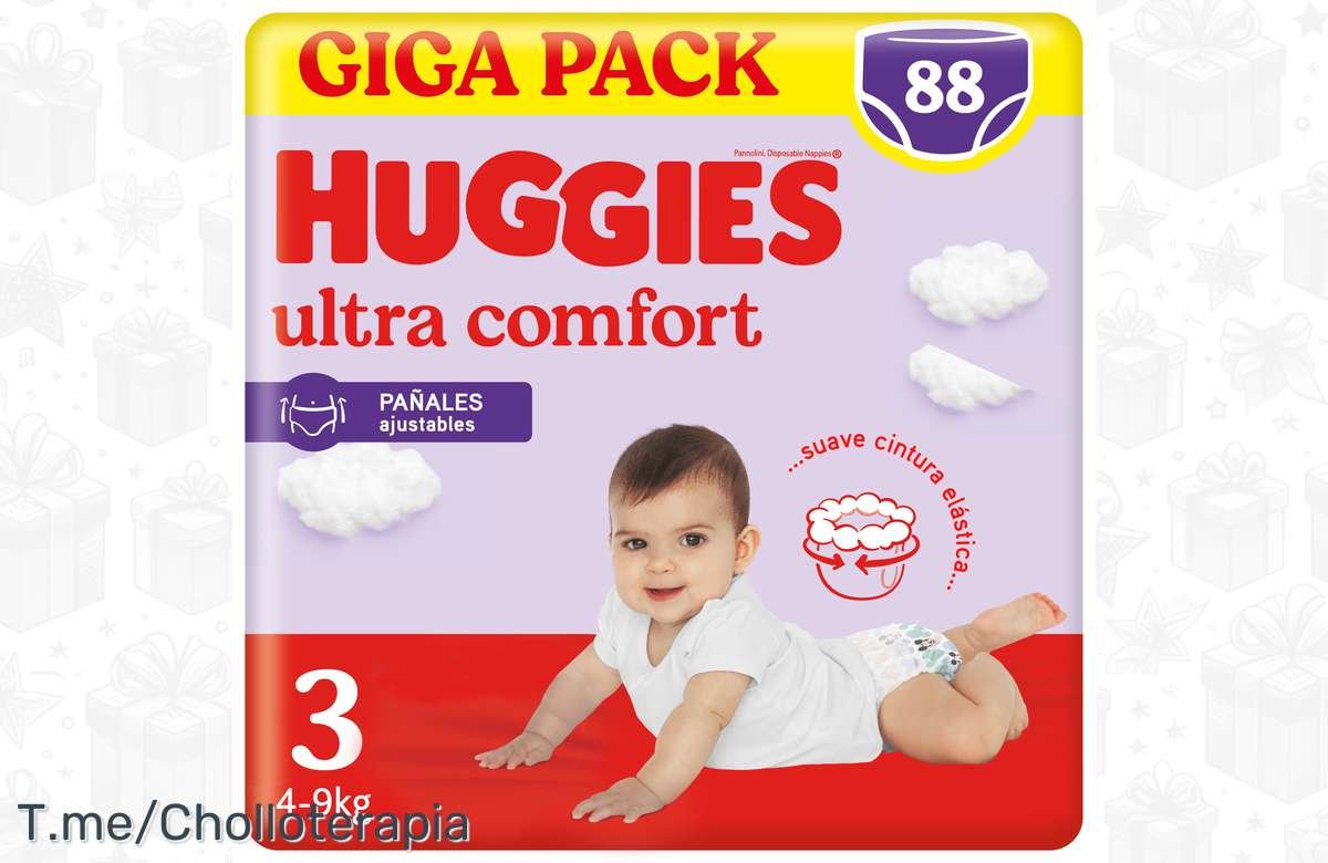 Descubre los nuevos Huggies Ultra Comfort: ¡Tu bebé estará seco por más tiempo!