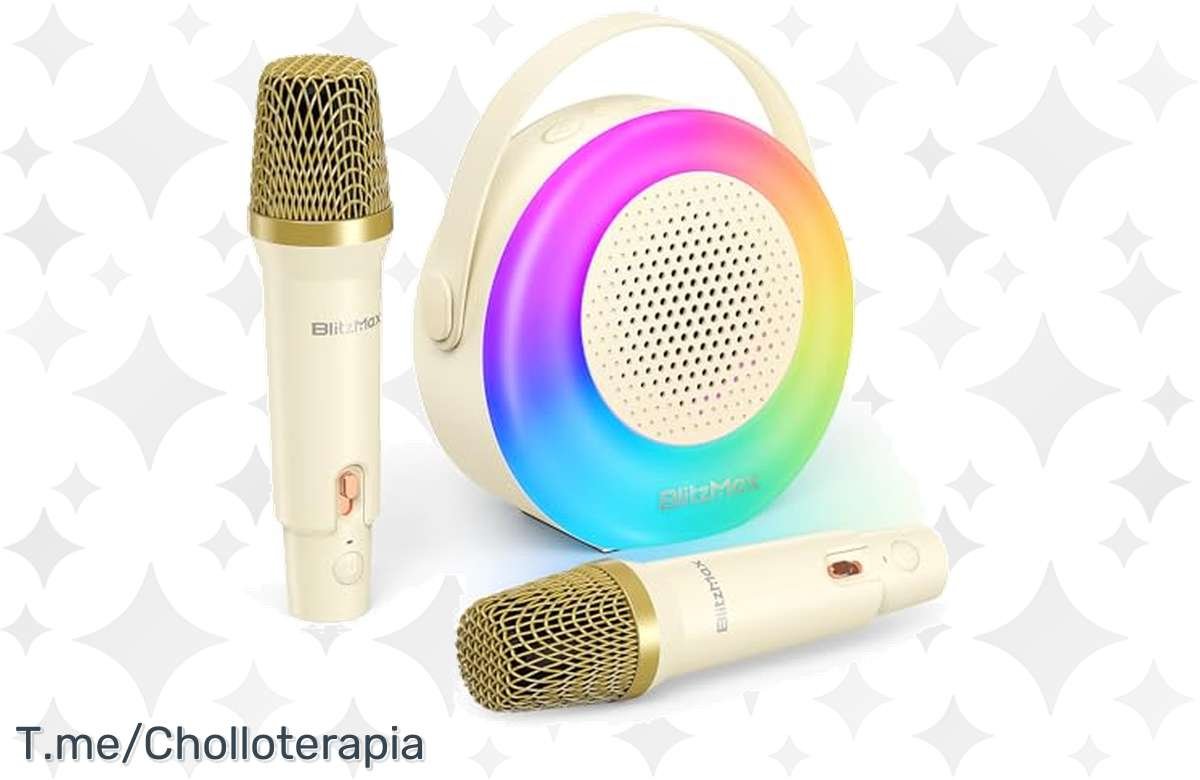 Descuento bomba: 60% OFF en Máquina de Karaoke para Niños ¡No te lo pierdas!