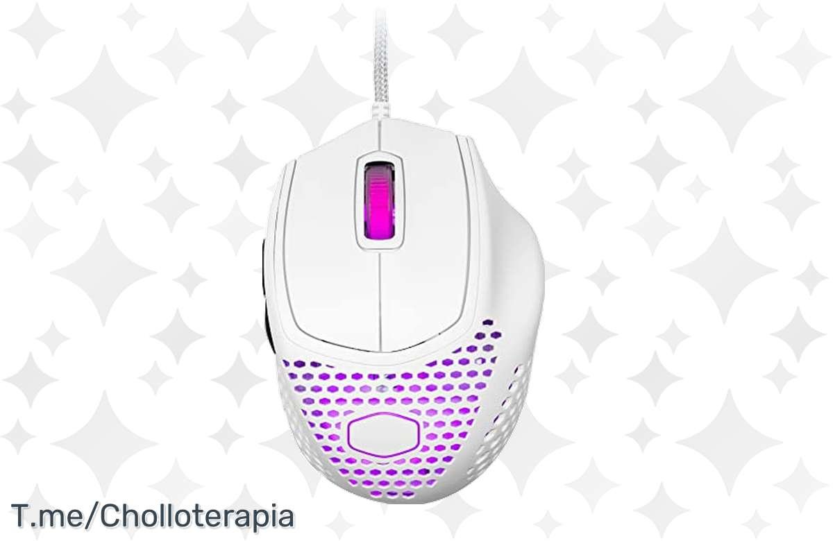 Descuento brutal en el ratón gaming más ligero y potente: Cooler Master MM720 ¡Aprovecha!