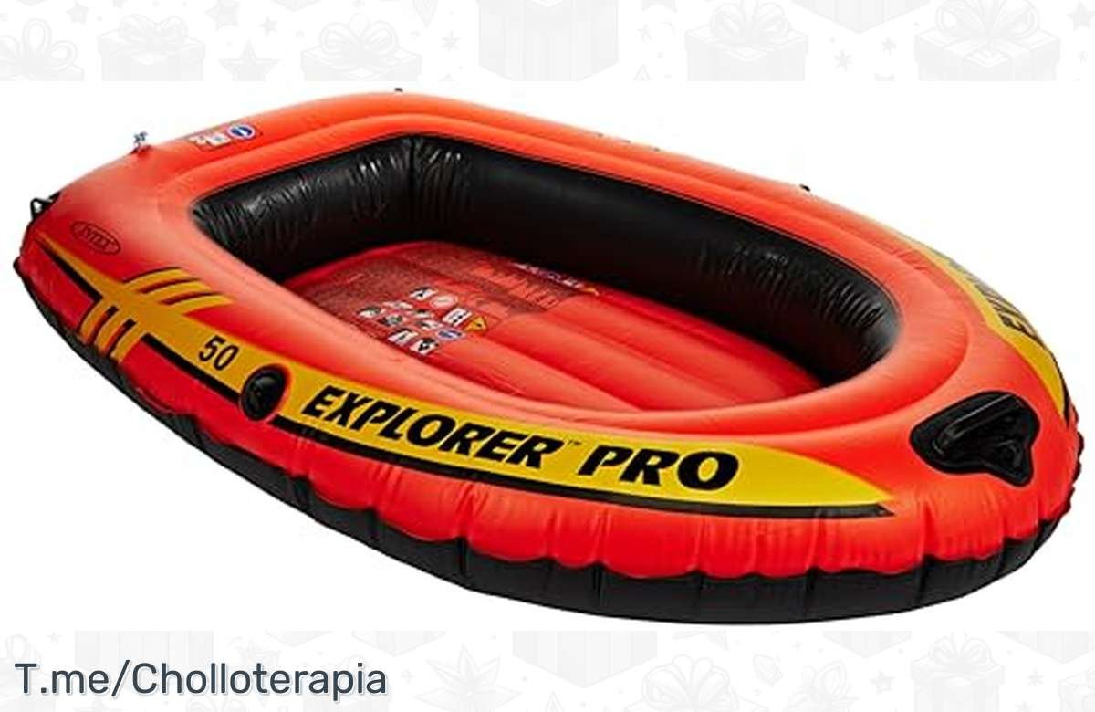 Descuento exclusivo: ¡A navegar en el Explorer Pro100 de Intex este verano!