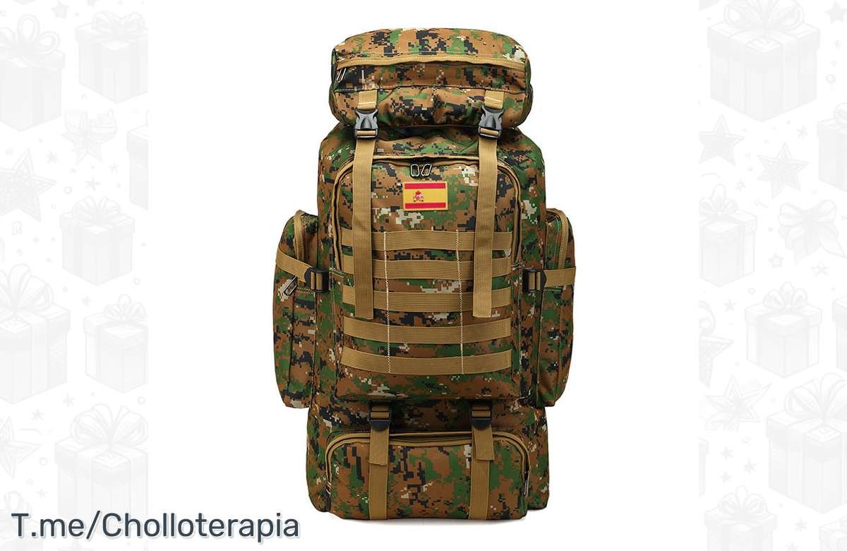 Descuento increíble en mochila de 80L: ¡Prepárate para la aventura!