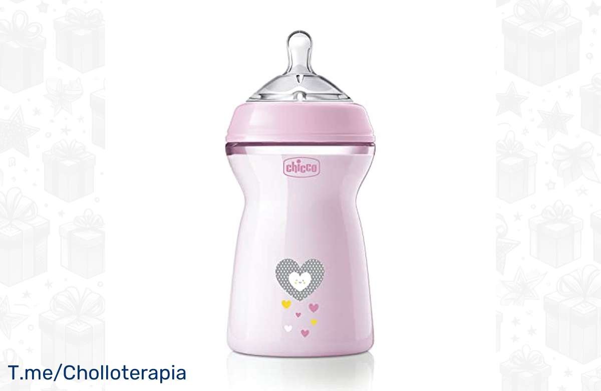 Increíble! Chicco NaturalFeeling, el biberón que elimina los cólicos. ¡Aliméntalo sin preocupaciones!