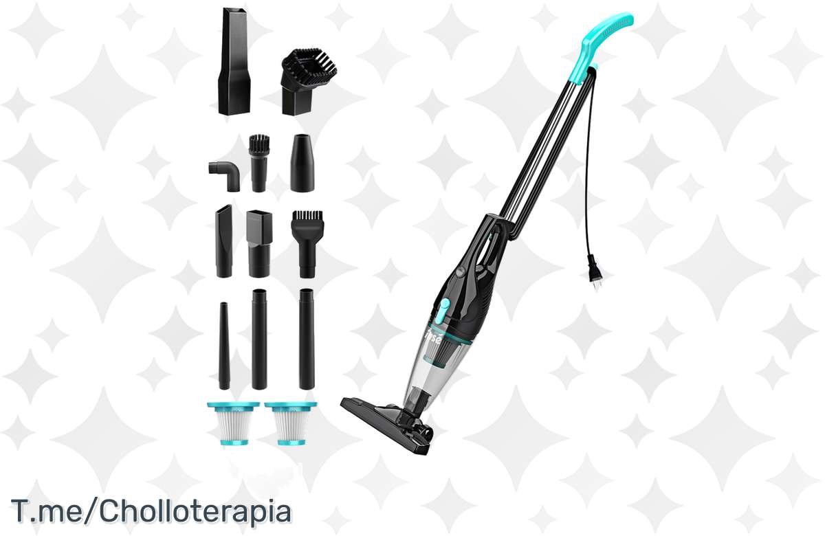 Limpieza total: ¡Aspiradora Escoba R3S de INSE con 11 Accesorios a precio mínimo! ¡Aprovecha ya!