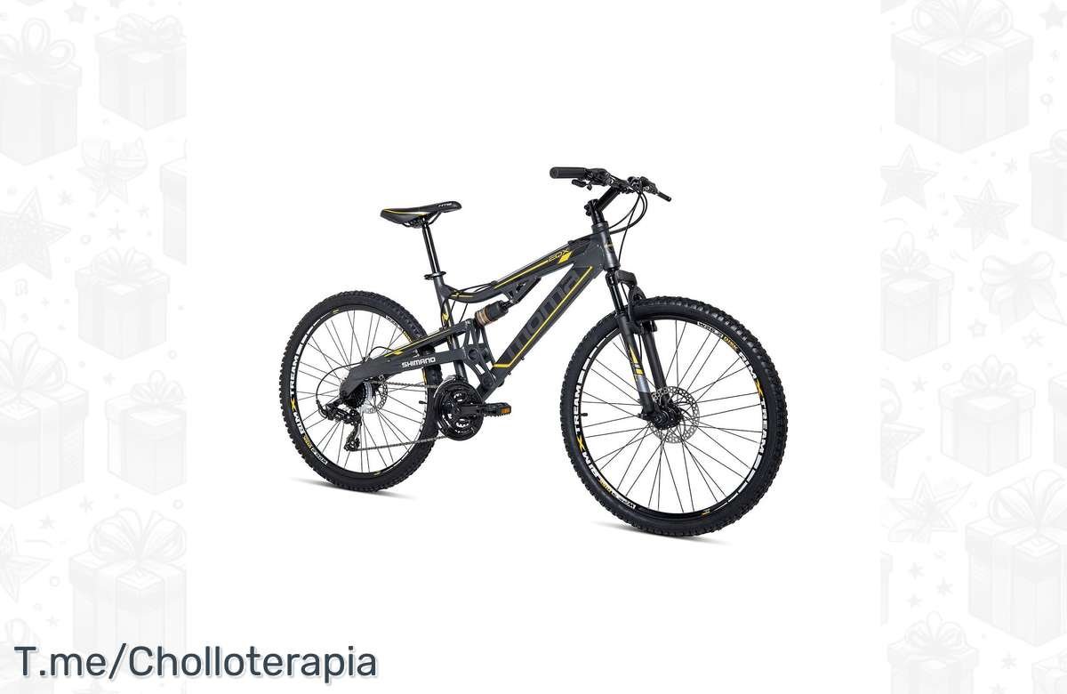 No te lo pierdas! Oferta exclusiva en la bicicleta Moma Bikes Montaña EQX 26 5.0 Aluminio, SHIMANO 24v