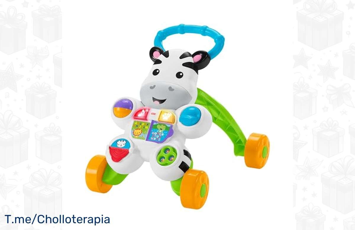 No te pierdas esta oferta: Fisher-Price Cebra parlanchina a precio de locura