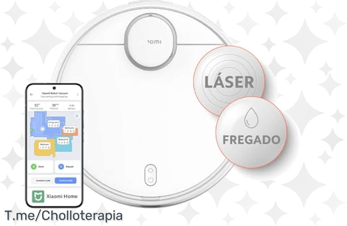 No te pierdas esta oferta única para tener tu hogar impecable con Xiaomi Robot Vacuum S12