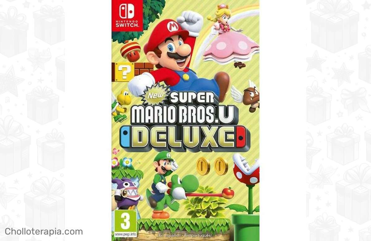 No te quedes sin el Nuevo Super Mario Bros. U Deluxe al mejor precio para tu Nintendo Switch