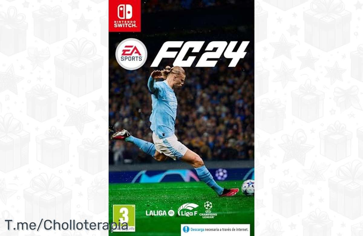 No te quedes sin tu descuento brutal en EA SPORTS FC 24 Standard Edition Switch ¡Corre y consigue la ganga en videojuegos!