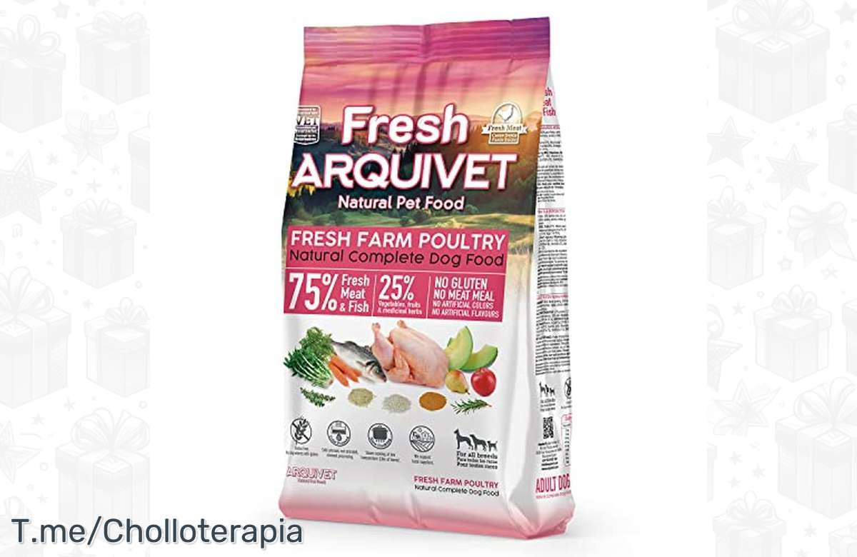 – Oferta única: Arquivet Fresh Farm Poultry 2,5 Kg para tu perro ¡No te lo pierdas!