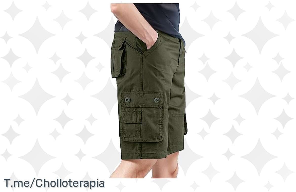 ¡50% de descuento en los pantalones cargo cortos que necesitas este verano!