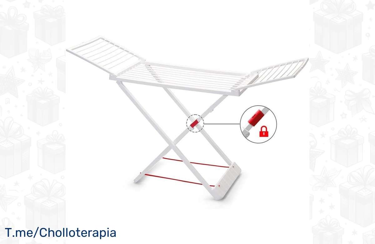 ¡Adiós a la ropa húmeda con Plastic Forte Tendedero!
