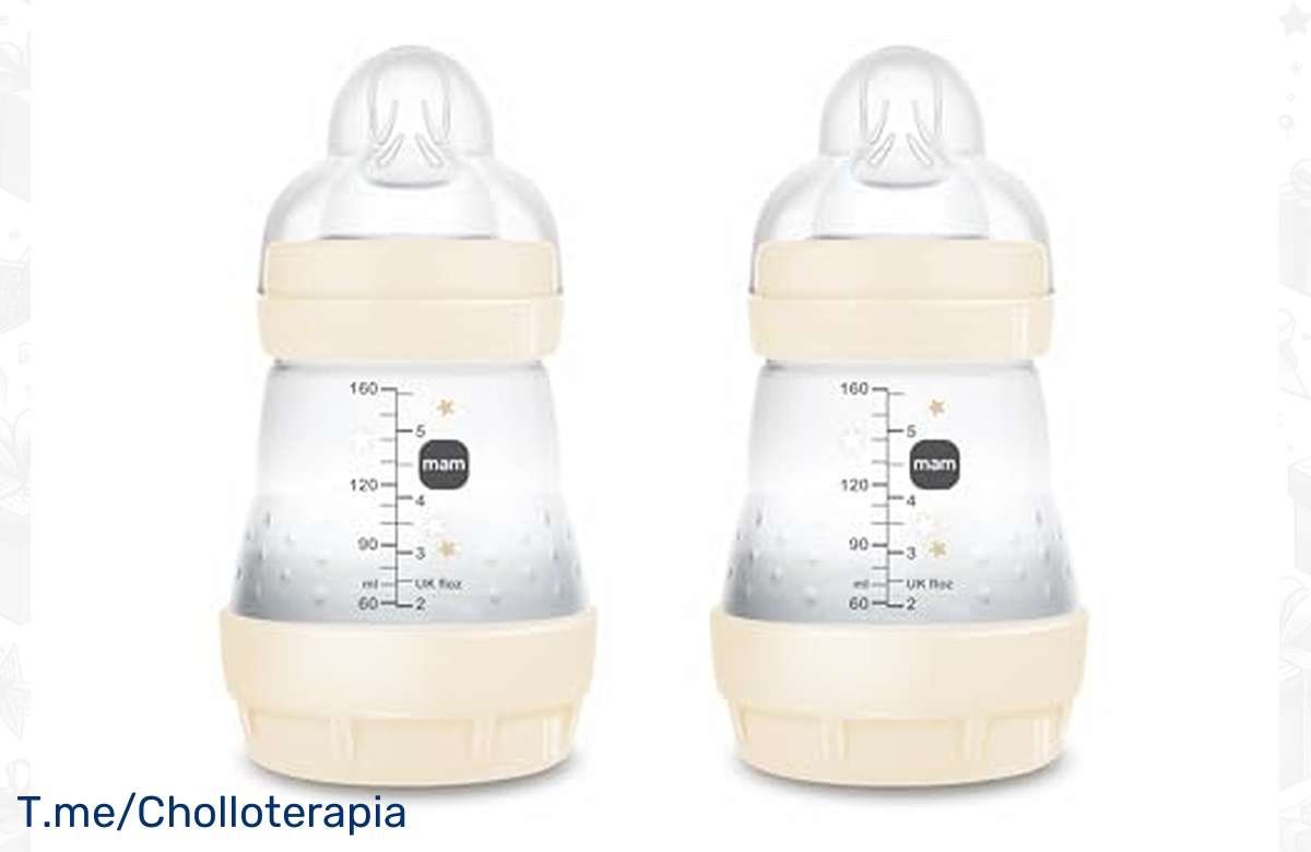 ¡Ahorra con este pack! Biberones Anticólicos MAM para tu bebé.