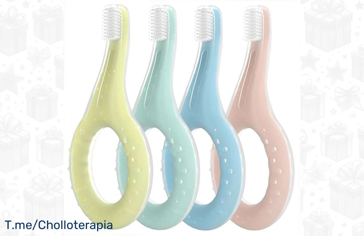 ¡Ahorra dinero y protege los dientes de tu bebé con estos cepillos de silicona!
