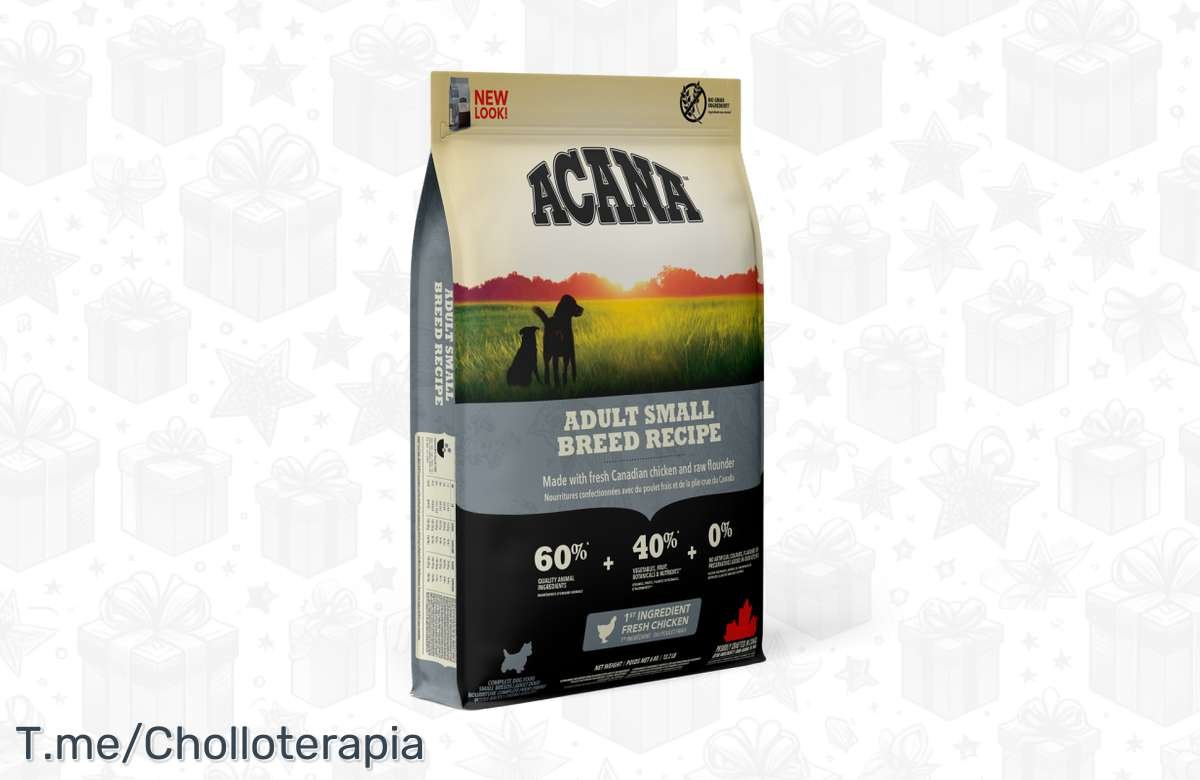 ¡Ahorra en Acana Adult Small Breed 6 Kg, la mejor comida para tu perro!