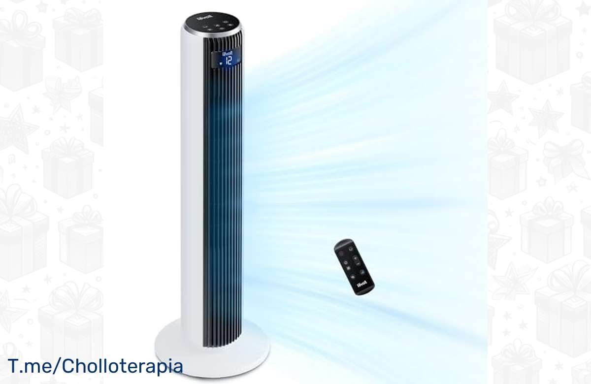 ¡Ahorra en estilo! Ventilador de Torre LEVOIT con Mando a Distancia ¡No te quedes sin el tuyo!