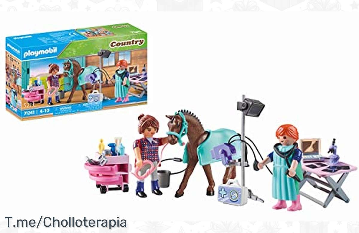 ¡Ahorra en grande! Veterinario de Caballos PLAYMOBIL Country en rebaja, ¡aprovecha ya!