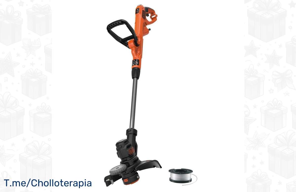 ¡Ahorra en grande con el Black and Decker Cortabordes POWERCOMMAND!