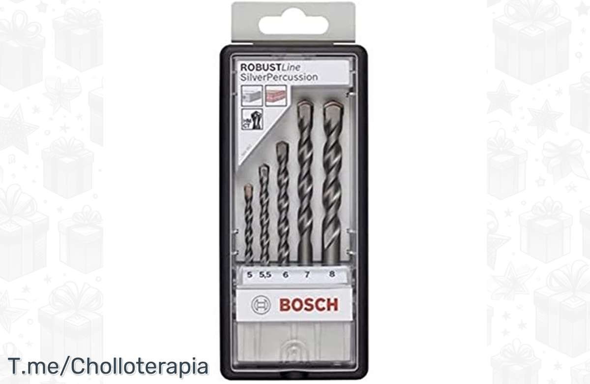 ¡Ahorra en grande con estas brocas Bosch Professional! ¡No te quedes sin ellas!