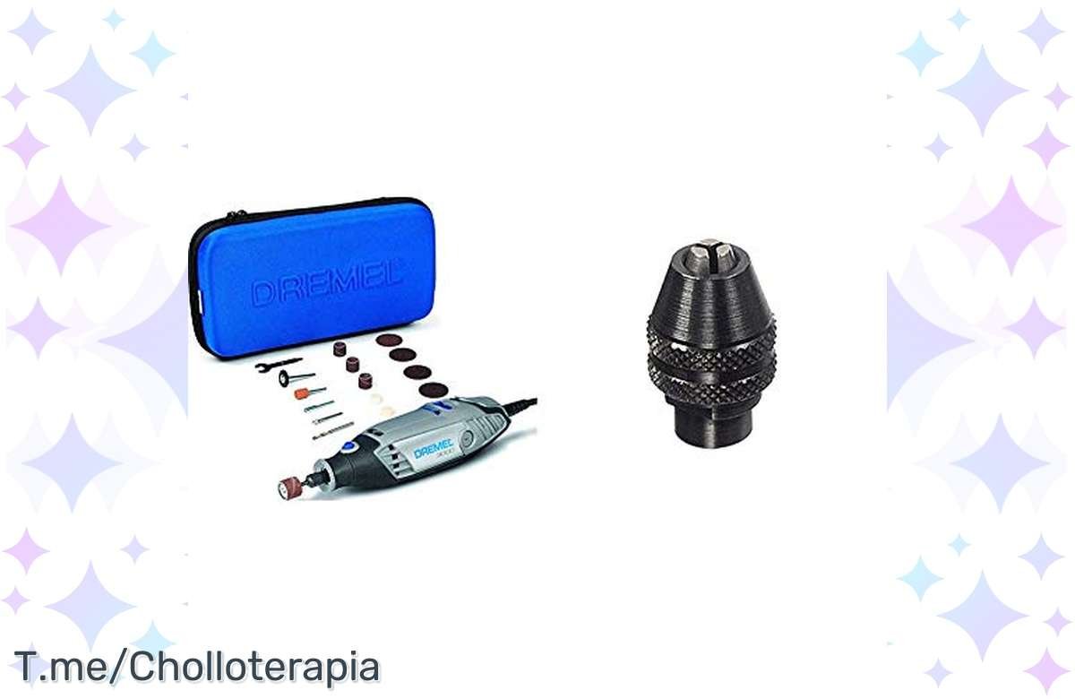 ¡Ahorra tiempo y dinero con el Portabrocas Dremel 4486! ¡Imprescindible para tu kit de herramientas!